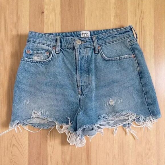 BDG Urban Outfitters High-Waist Summer Cut-Off Festival Shorts 29"W - Picture 5 of 10